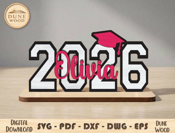 Download Graduation 2026 Name Sign Laser Cut - Sign laser Collection