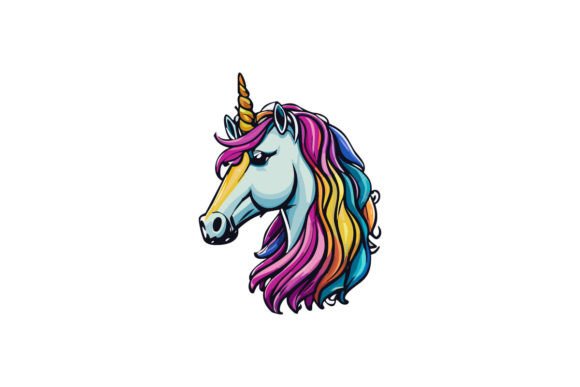 Download Cheerful Cartoon Unicorn - Unicorn Collection