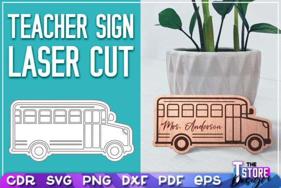Download Teacher Sign Laser Cut SVG | School SVG - Sign laser Collection