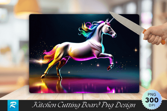 Download 3D Unicorn Cutting Board - Unicorn Collection