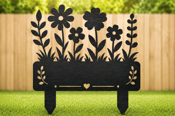 Download Garden Flower Stake Name Sign Laser Cut - Sign laser Collection