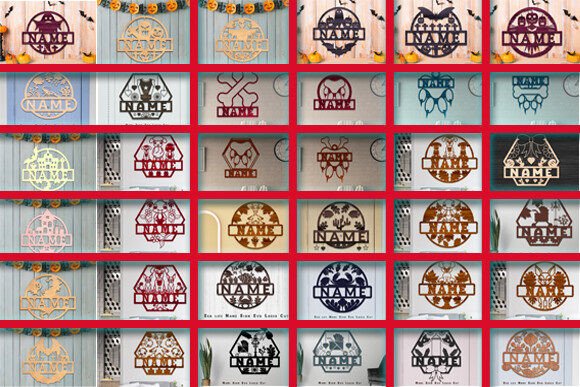 Download Big Name Sign Laser Cut Svg Bundle - Sign laser Collection
