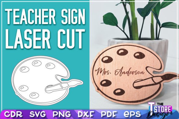 Download Teacher Sign Laser Cut SVG | School SVG - Sign laser Collection