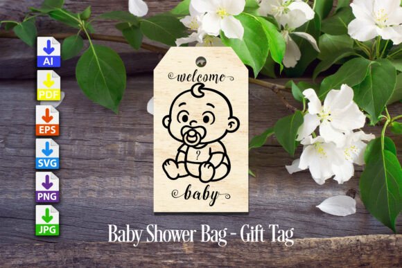 Download Baby Shower Gift Tag Gender Unknown - Baby Collection