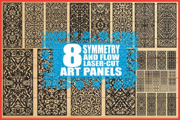 Download Ornamental Flow Design Laser Cutting Pac - Sign laser Collection