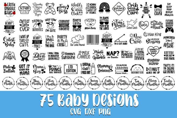 Download Baby Svg Bundle, Baby Sayings Svg - Baby Collection