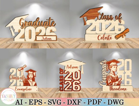 Download Graduation Sign Laser Cut SVG Bundle - Sign laser Collection