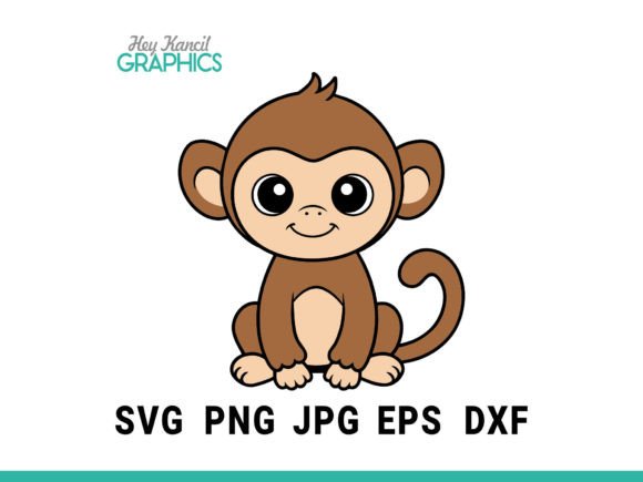 Download Baby Monkey SVG, Cute Monkey Svg - Baby Collection