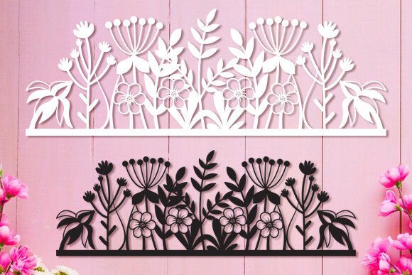 Download Wildflowers Laser Cut Wall Art Svg - Laser cut wall art svg Collection
