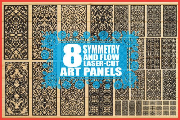 Download Ornamental Flow Design Laser Cutting Pac - Sign laser Collection