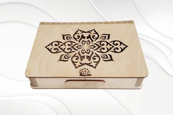 Download Gift Box 6x9 Inches Design Laser Cut. - Sign laser Collection