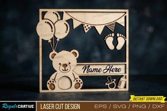 Download Baby Frame Laser Cut Baby Frame Laser C - Baby Collection