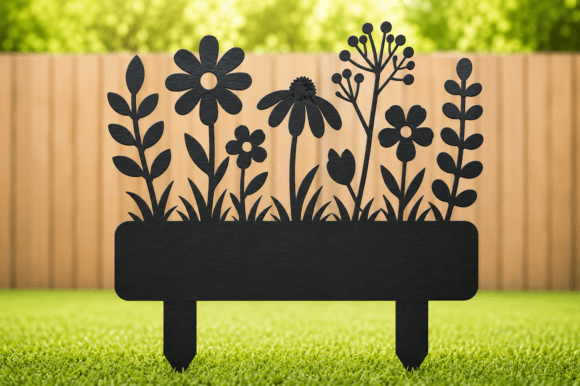 Download Garden Flower Stake Name Sign Laser Cut - Sign laser Collection