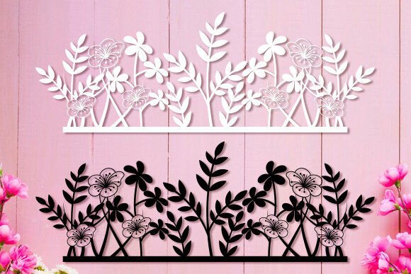 Download Wildflowers Laser Cut Wall Art Svg - Laser cut wall art svg Collection