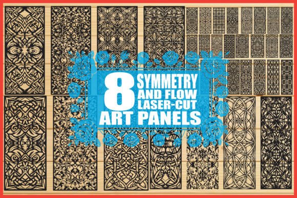 Download Ornamental Flow Design Laser Cutting Pac - Sign laser Collection