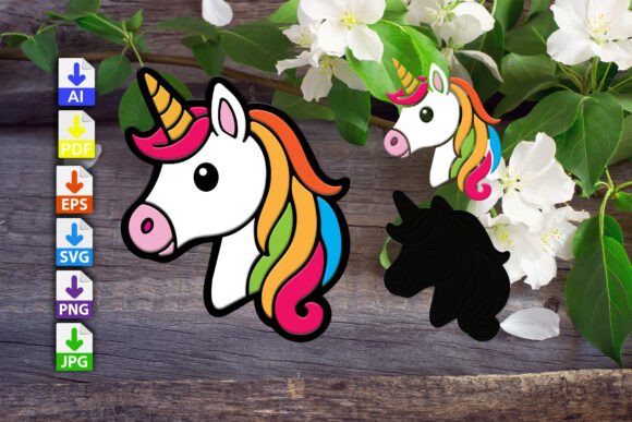Download Unicorn Wall Art 2 Sizes - Unicorn Collection