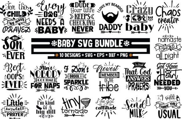 Download 20 Baby SVG Bundle - Baby Collection